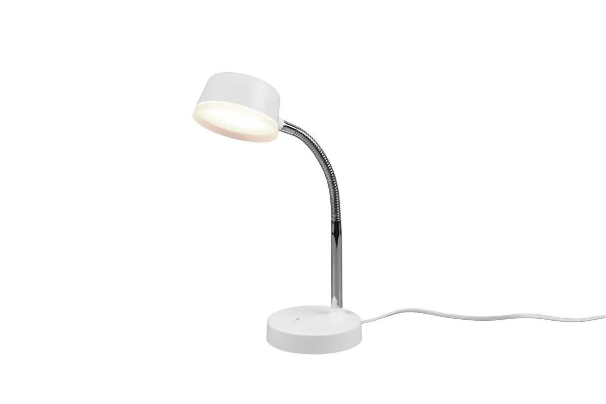 Trio Lighting Kiko LED bordlampe hvit