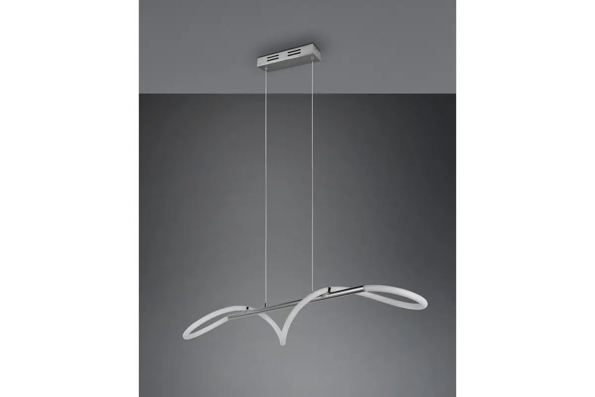 Trio Lighting Argos LED Taklampe Krom 4000K