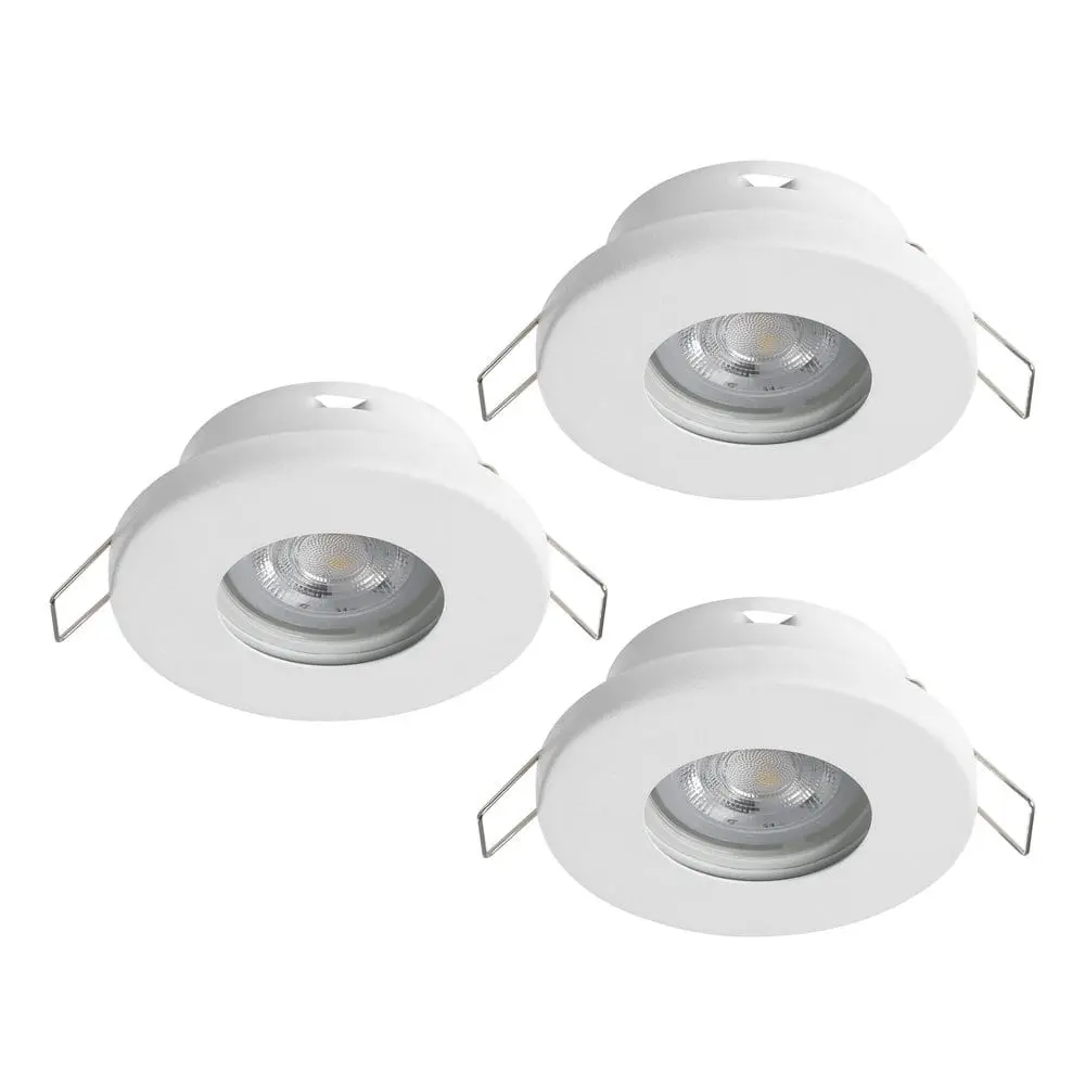 Innfelt lampe Favazzina 85 mm sett med 3