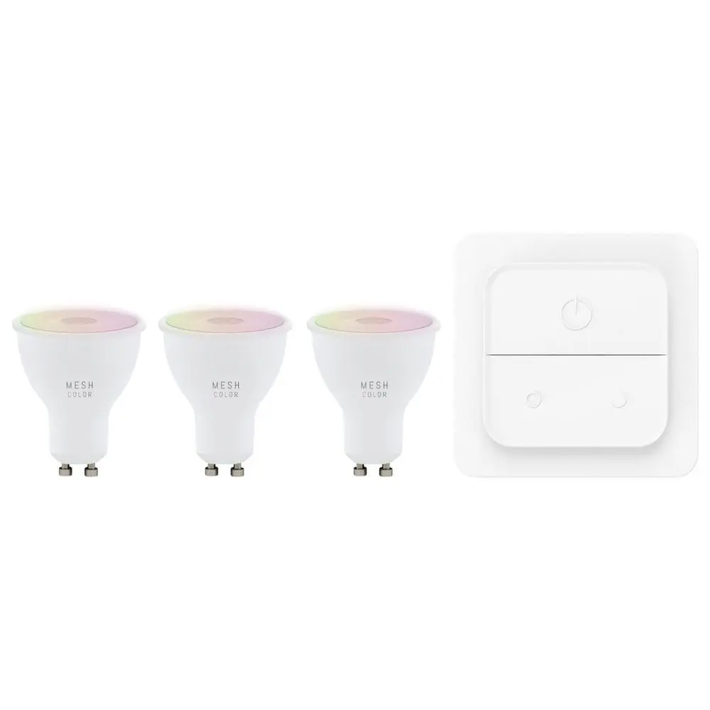 Lyskilde 3xLM-ZIG-RGB/CCT GU10 4,5W