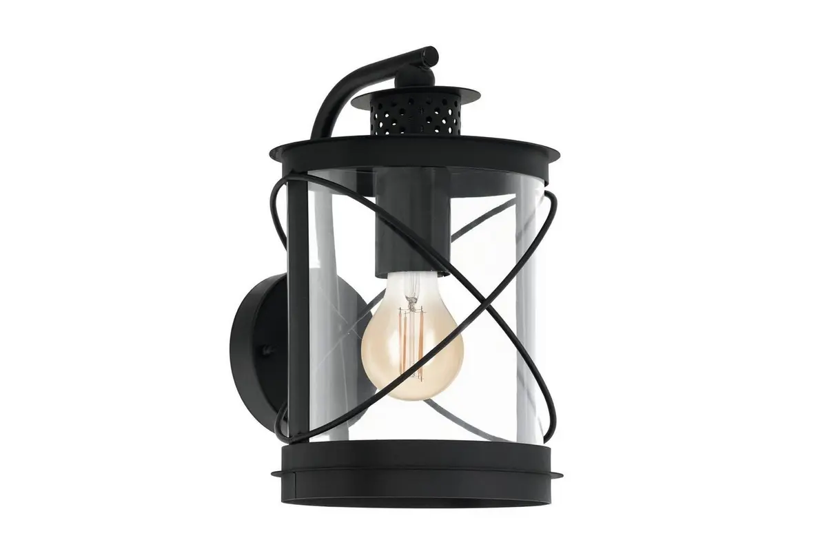Vegglampe Utendørs Eglo Hilburn