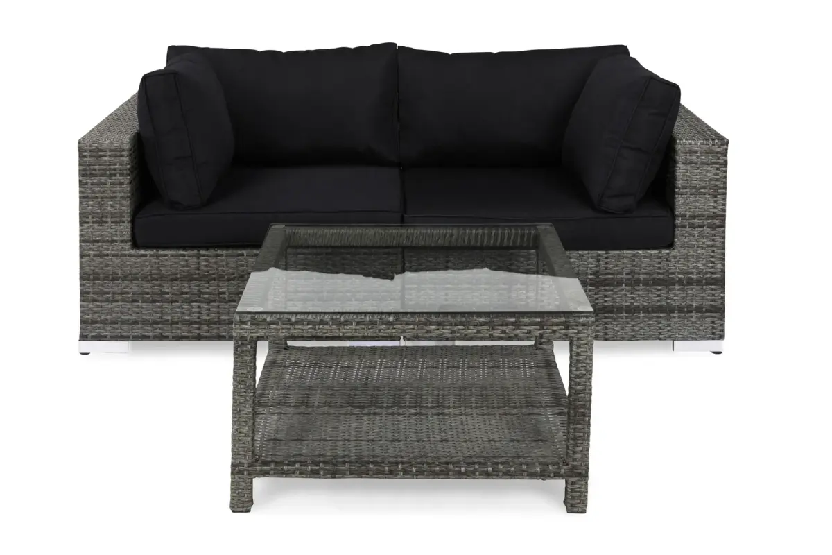 Bahamas Loungegruppe 2 Pers. Bord 75x75