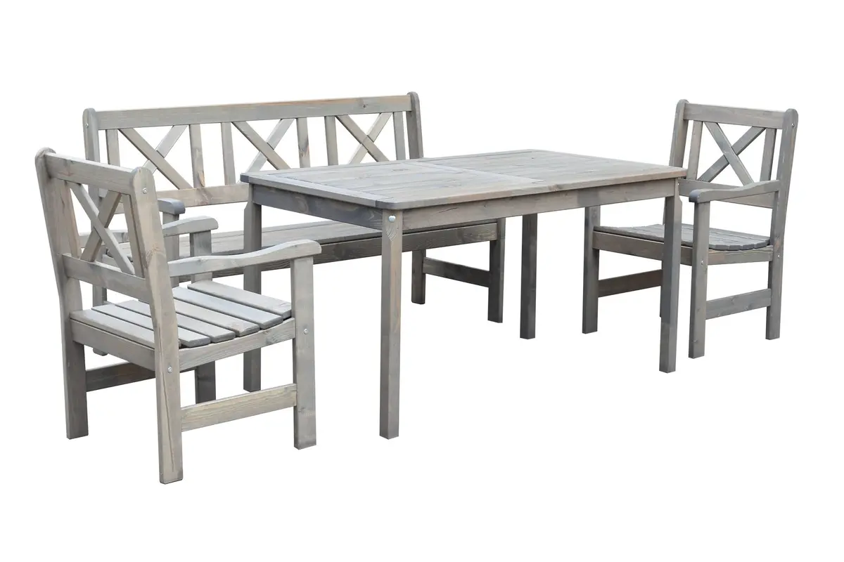 Olivo Spisegruppe + 2 Stoler + Benk