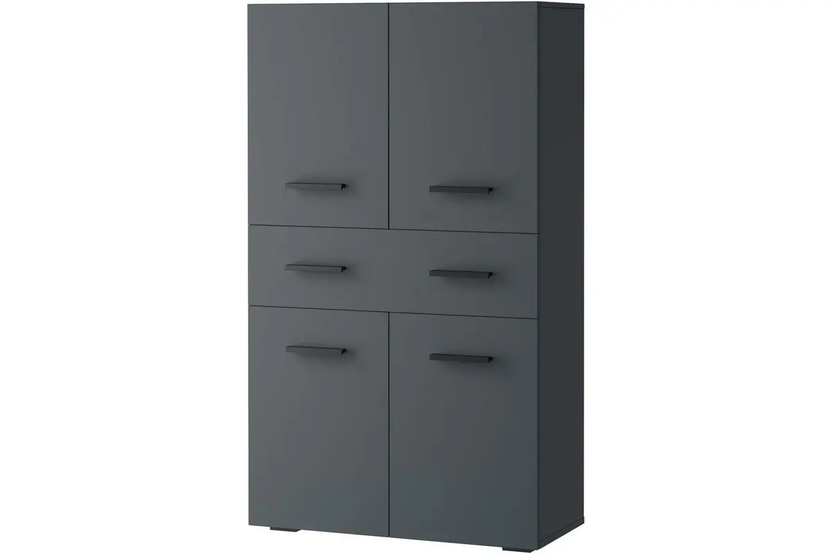 Høyskap til bad Loft24 Malika høyskap til bad 130x76x35 cm Grå