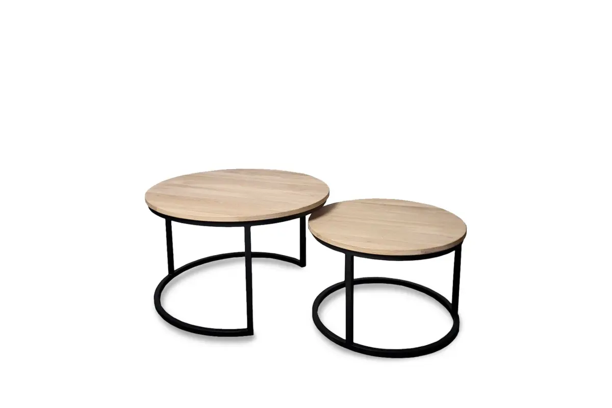 Calgary Satsbord 75 cm Rundt i heltre