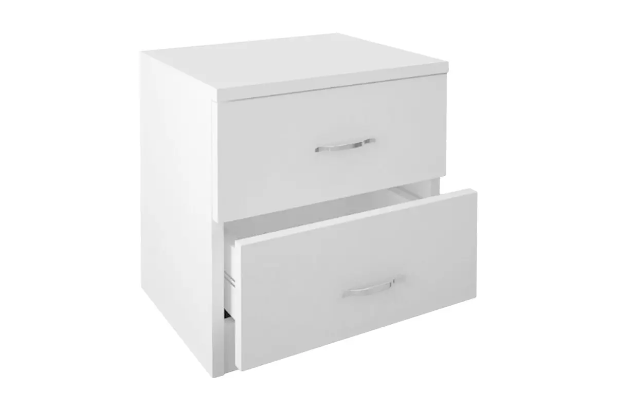 Decorotika Nattbord 40 cm med Oppbevaring 2 Skuffer