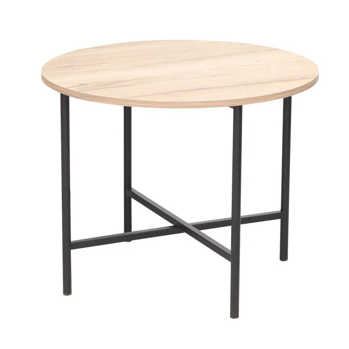 Sofabord HOME4YOU Hannes 60x60x48 cm rustikk melamin