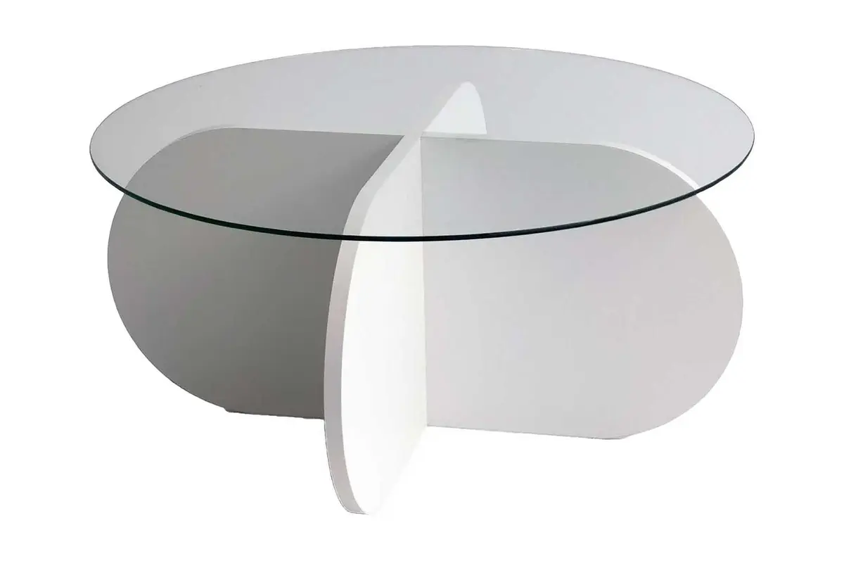 Pakalni Sofabord 75x35x75 cm Rundt