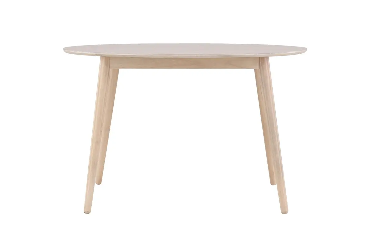 Spisebord Peach Flora spisebord ø120 – whitewash / finér Whitewash