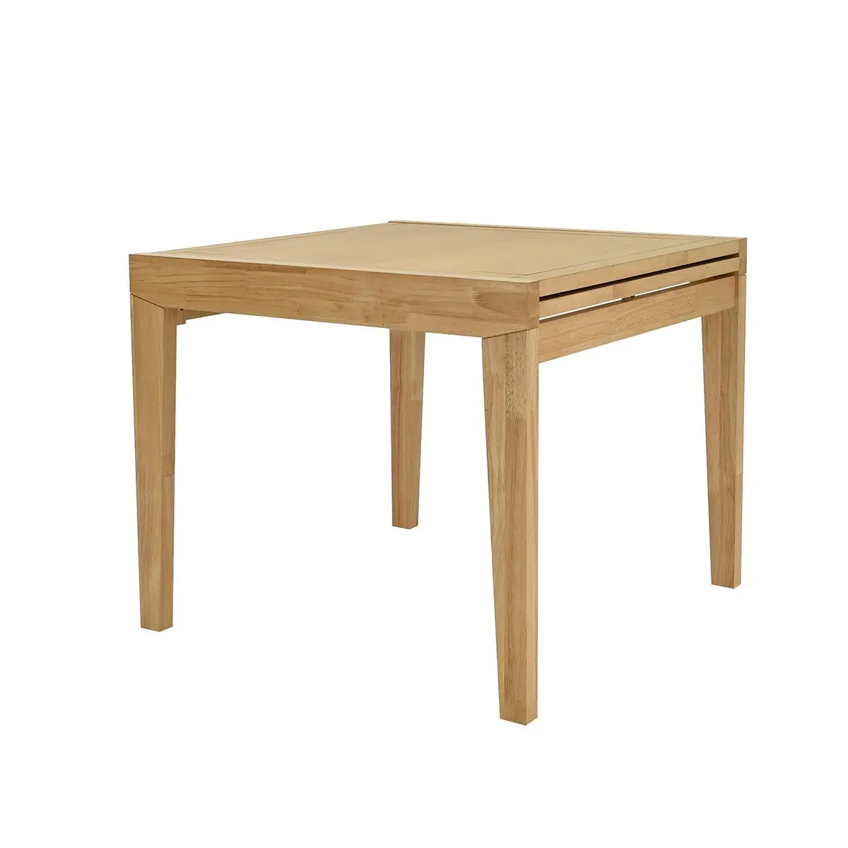 Spisebord HOME4YOU Bowen 90+90x90x76 cm Eik