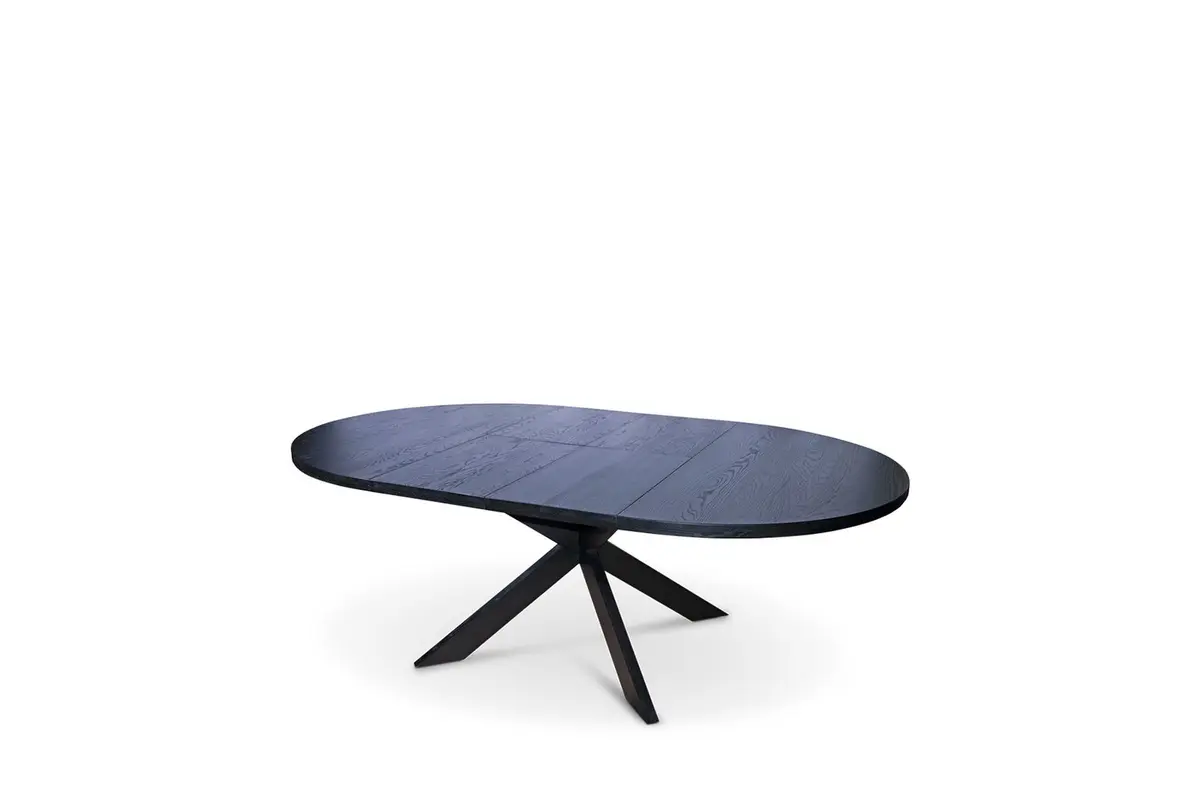 Tofta Uttrekkbart Spisebord 140-180 cm Rundt for 8 personer i heltre
