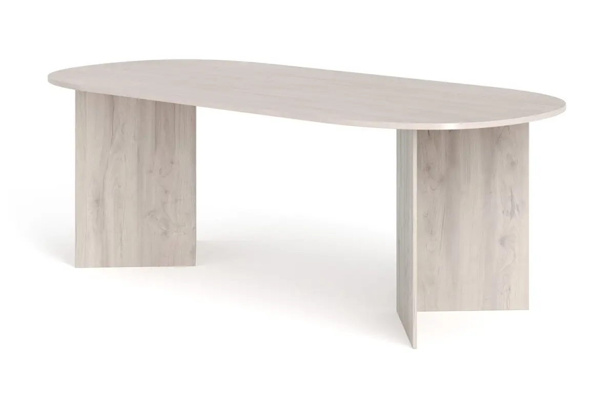 Vera Spisebord Oval 220x100 cm Finér