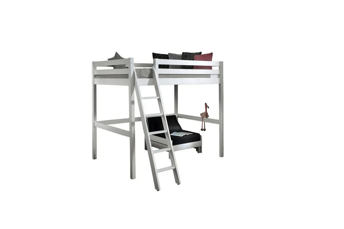 Sovesofa Pino Mezzanine Hvit, 140 x 200 cm