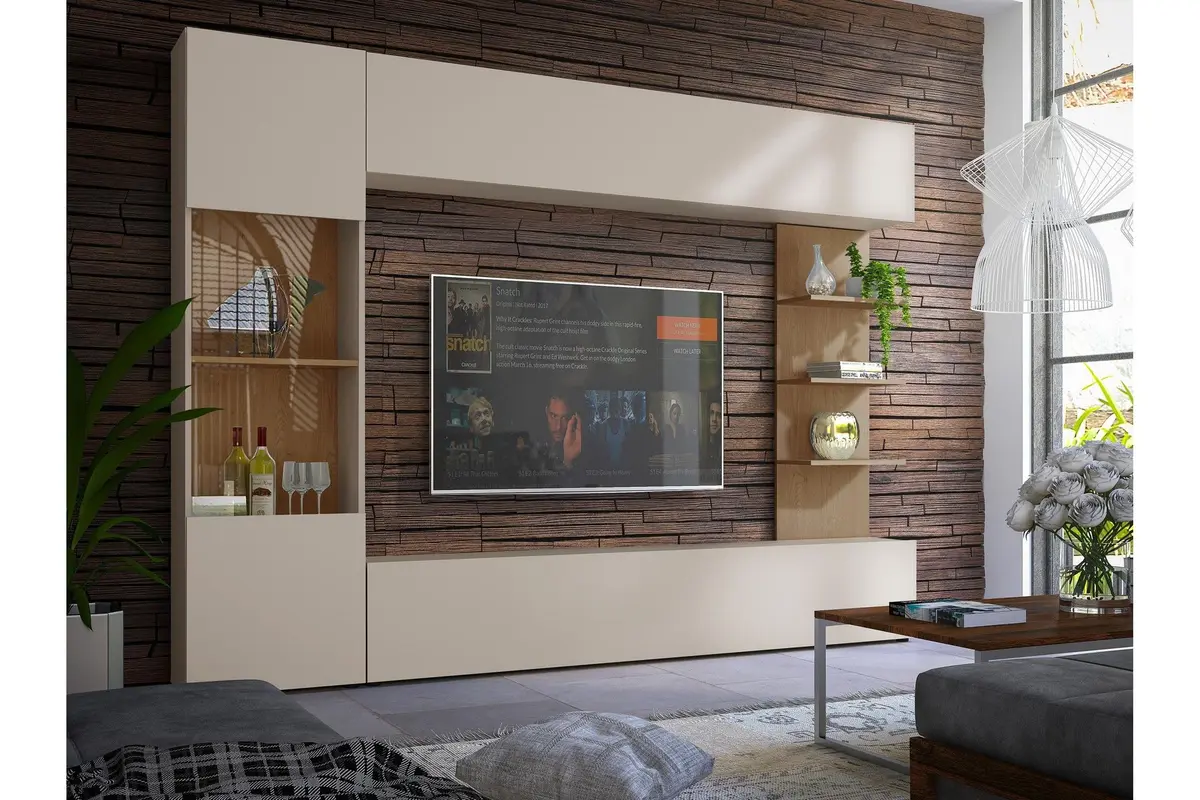 Bunda TV-møbelsett 250x30 cm
