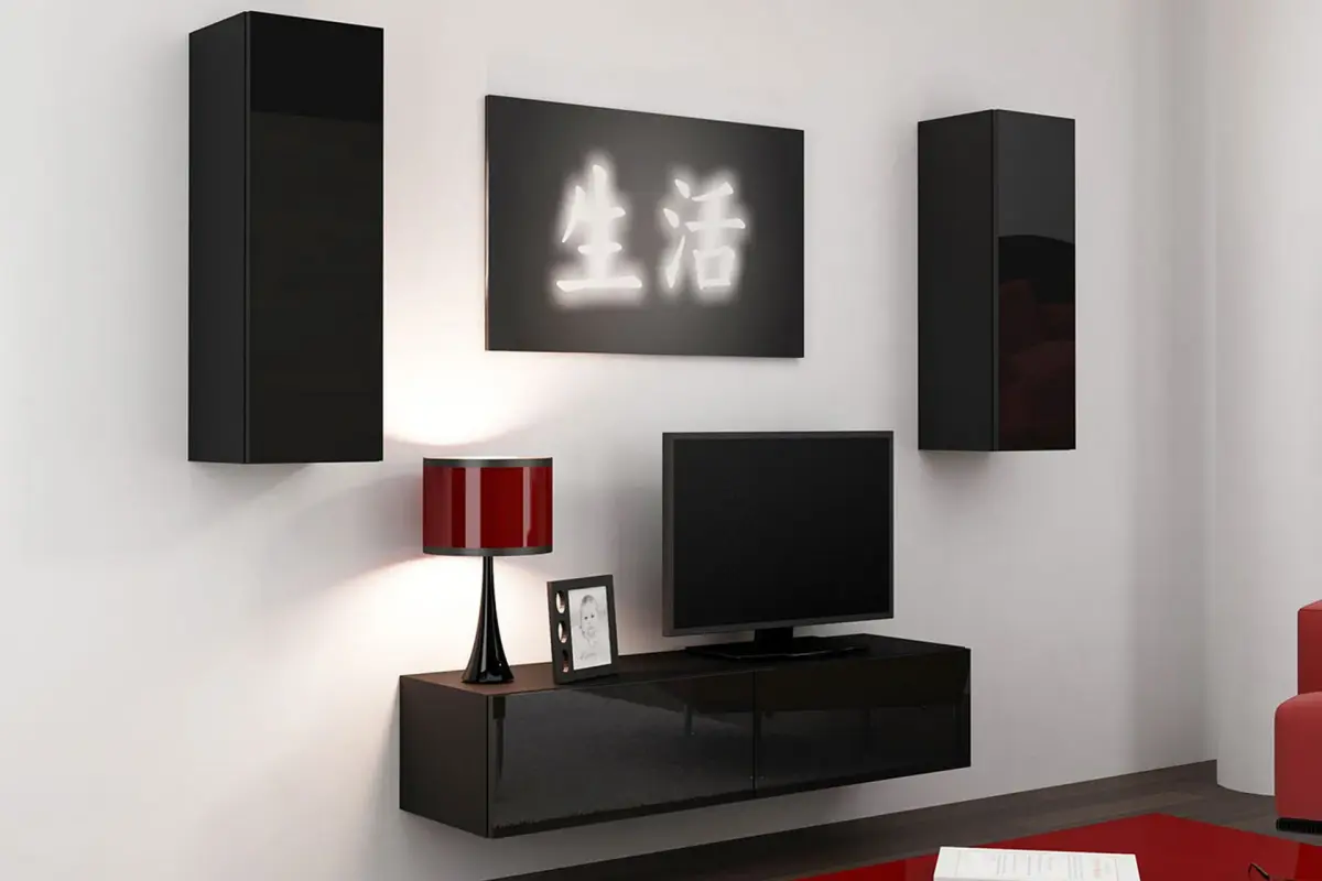 Vigo TV-møbelsett 210x40x180 cm