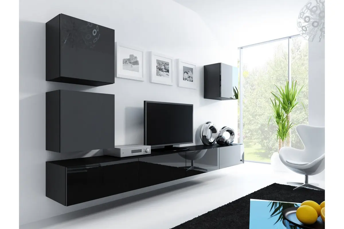 Vigo TV-møbelsett 280x40x180 cm