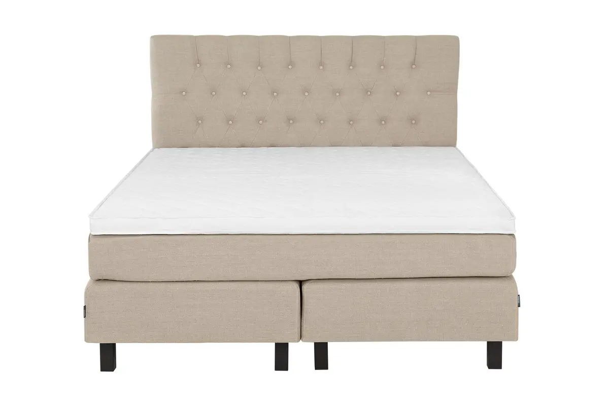 Bed Deluxe Komplett Sengepakke 180x200 Beige