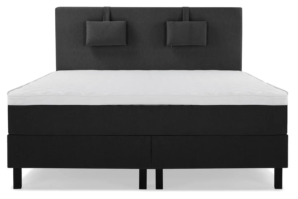 Lucky Komplett Sengepakke 160x200 Skum Glatt Sengegavl