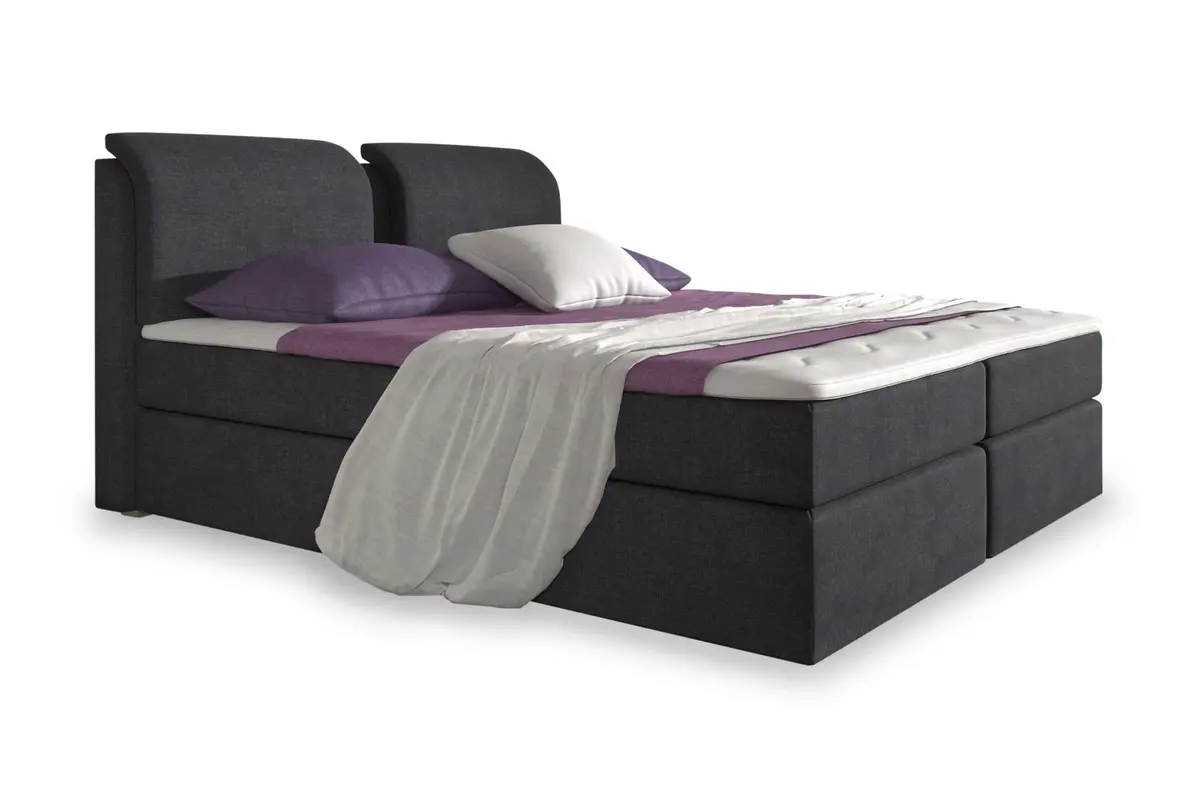 Owen Komplett Box Bed 180x200 Svart
