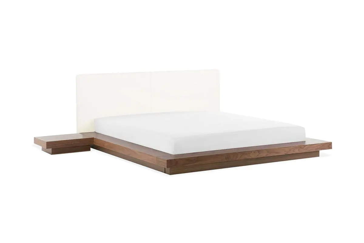 Sølvsmith Kontinentalseng med Sidebord 160x200