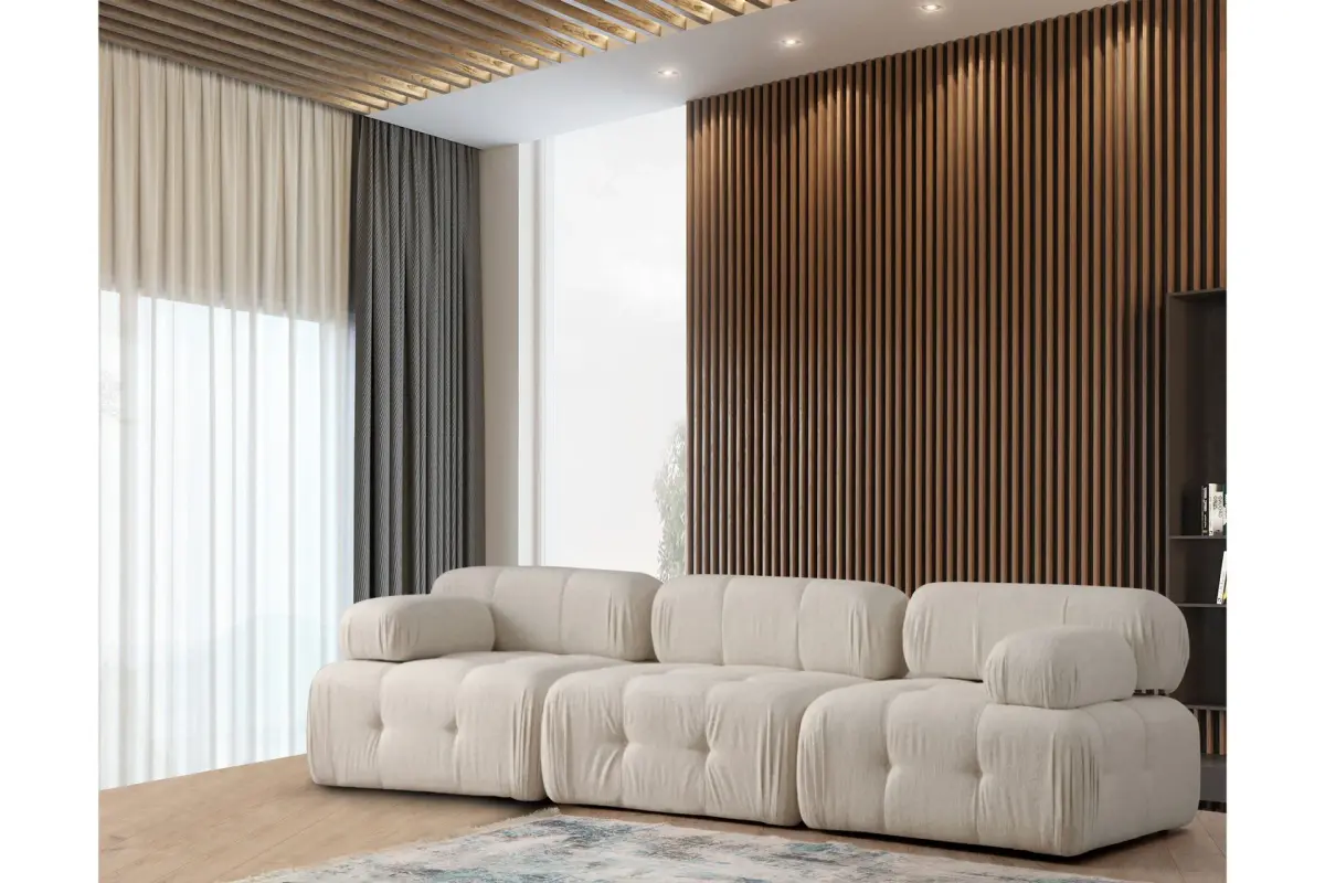 Belgin Boblet Sofa 3-seters 315 cm bred