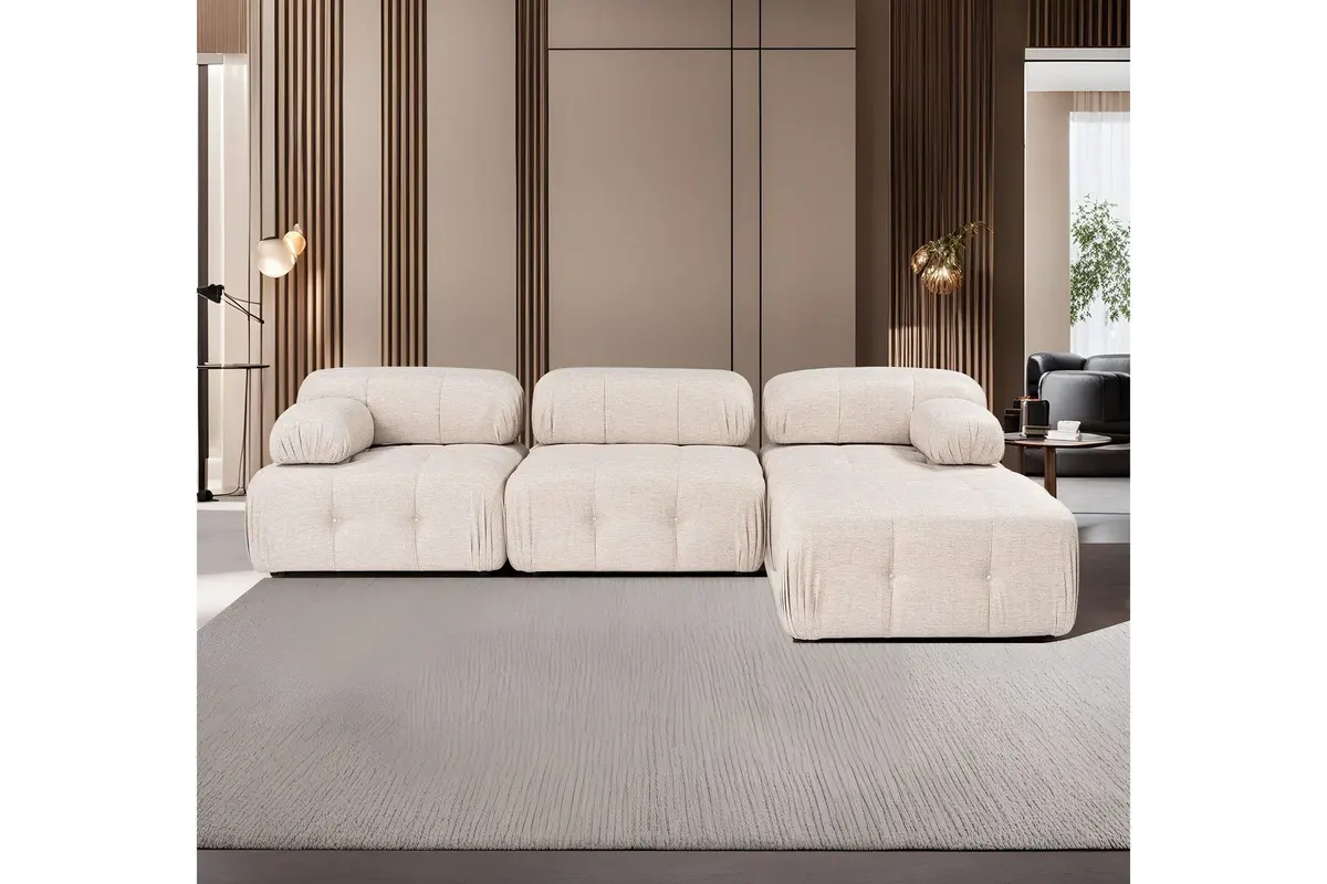 Belgin Hjørnesofa 3-seter