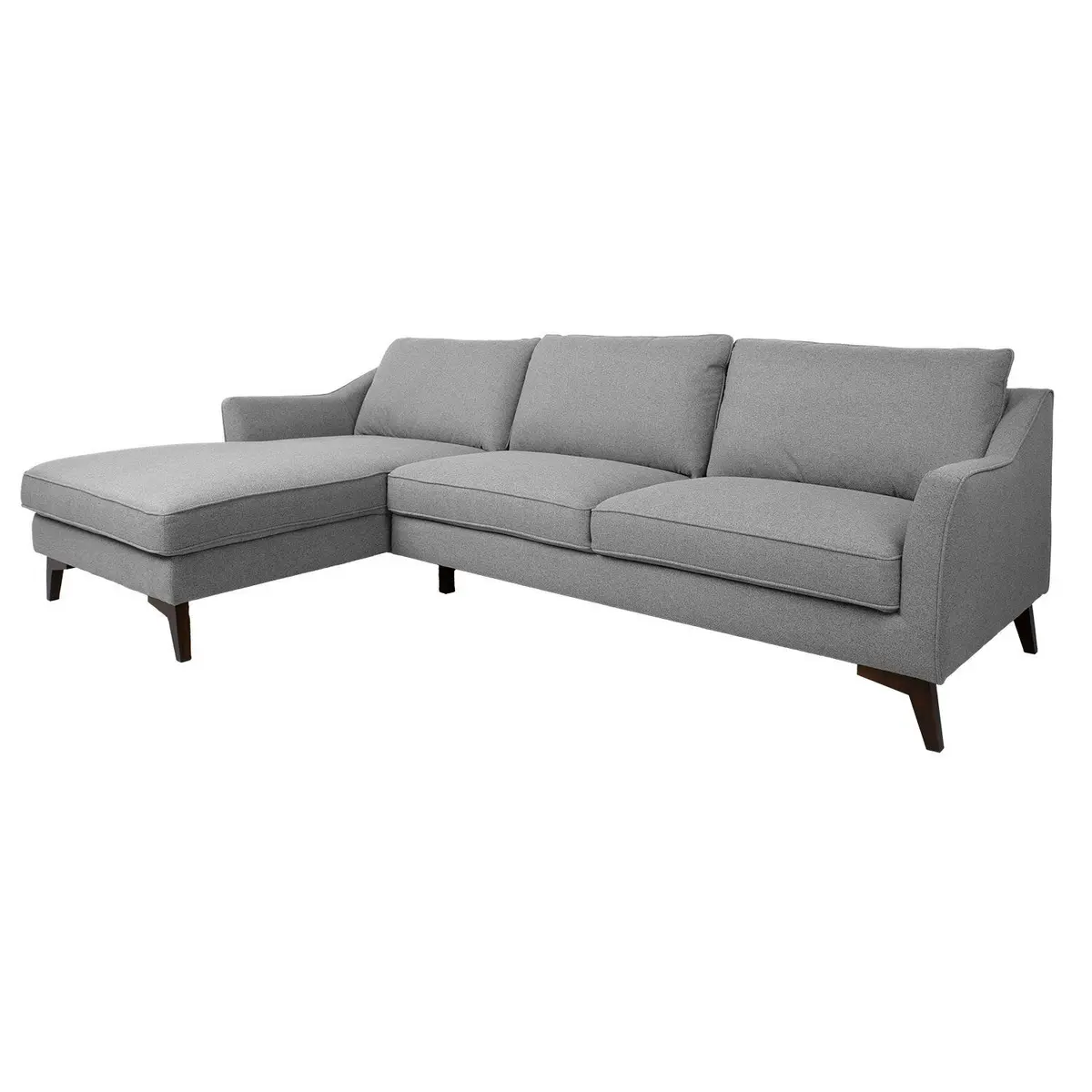 Hjørnesofa HOME4YOU Birgit venstre hjørne grå