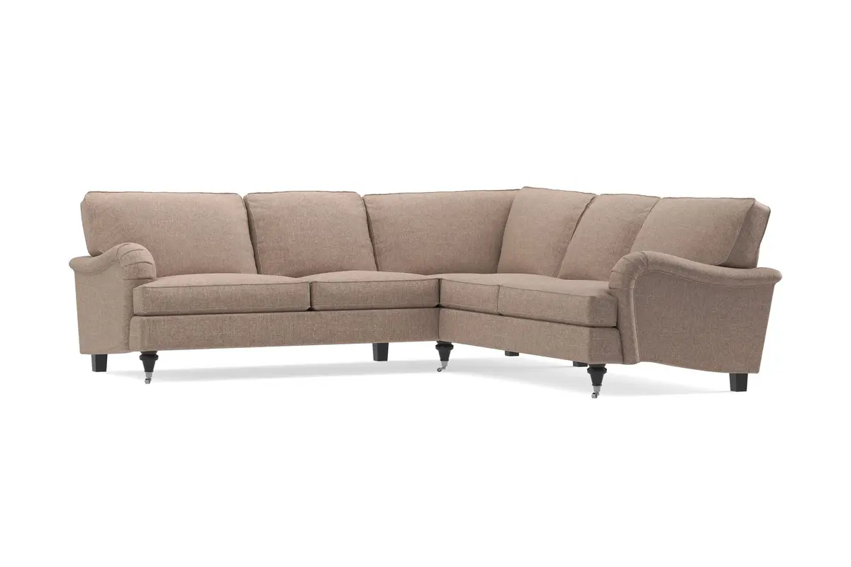 Howard Classic 6-seters L-formet Hjørnesofa i Stoff