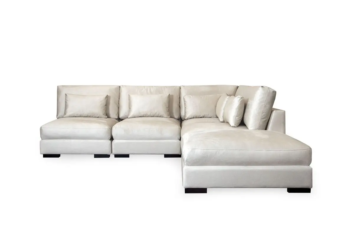 Dubai sjeselongsofa venstre fløyel