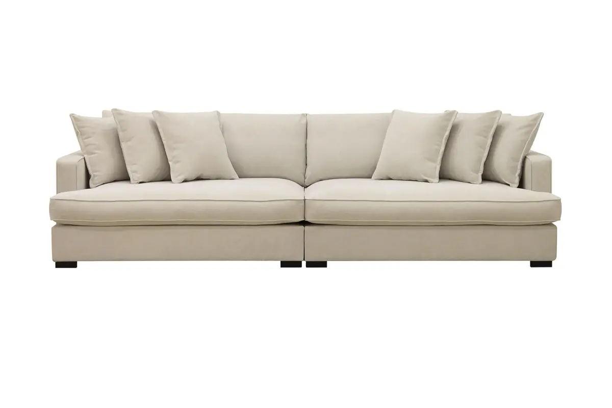 Rossita Lyx 4-seters Ekstra Dyp Sofa i Stoff
