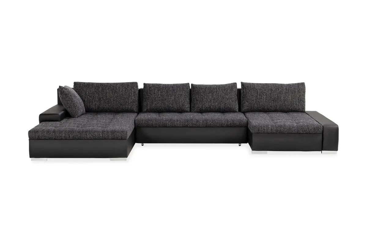 Cillo U-sovesofa Vendbar Kunstlær