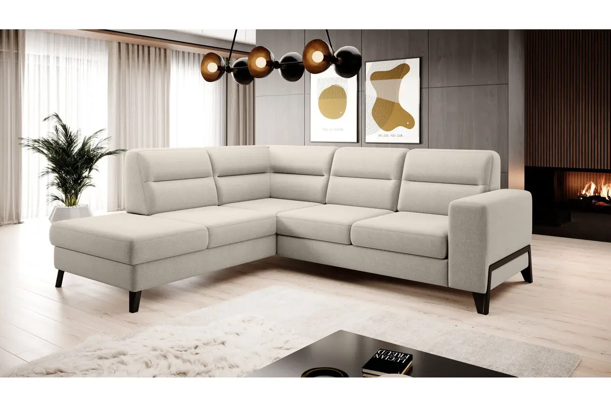 Anglika Sofa m. Sjeselong 4-seters