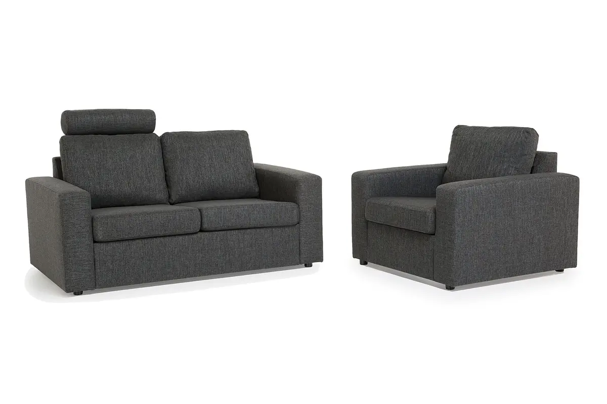Crazy Sofagruppe 2-seters Sofa + Lenestol i Stoff