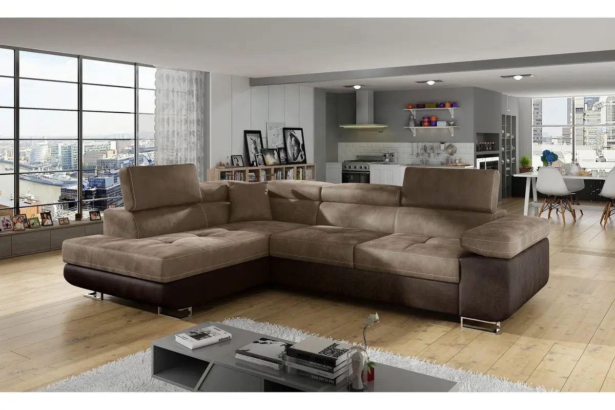 Bobis Dyp Sovesofa med Sjeselong Venstre 275 cm