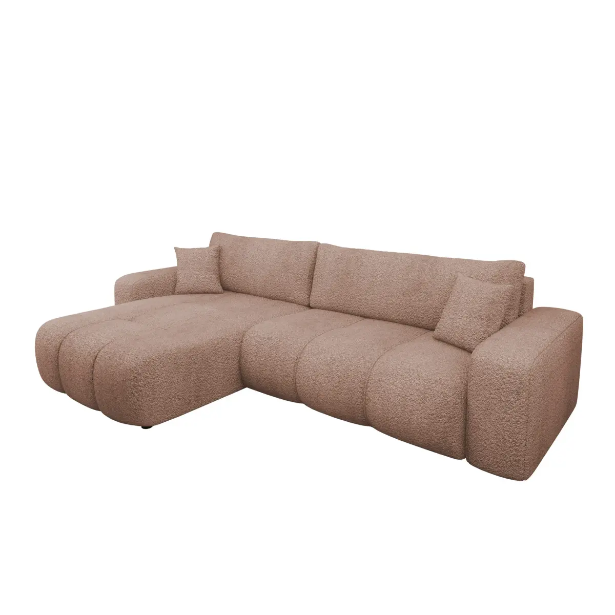 Flo Sovesofa med sjeselong 3-seter