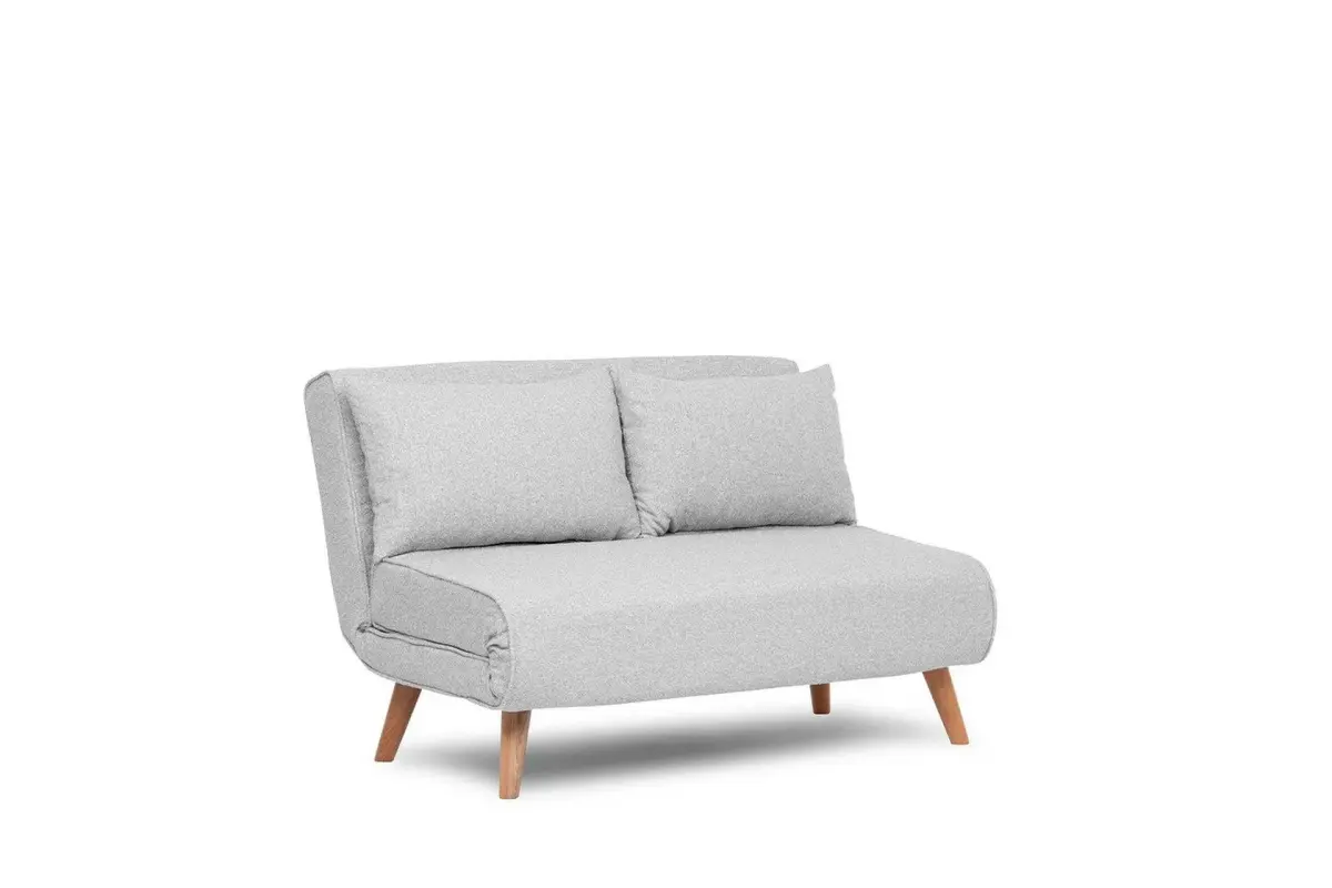 Folde Teddy Sovesofa 2-seter Grå