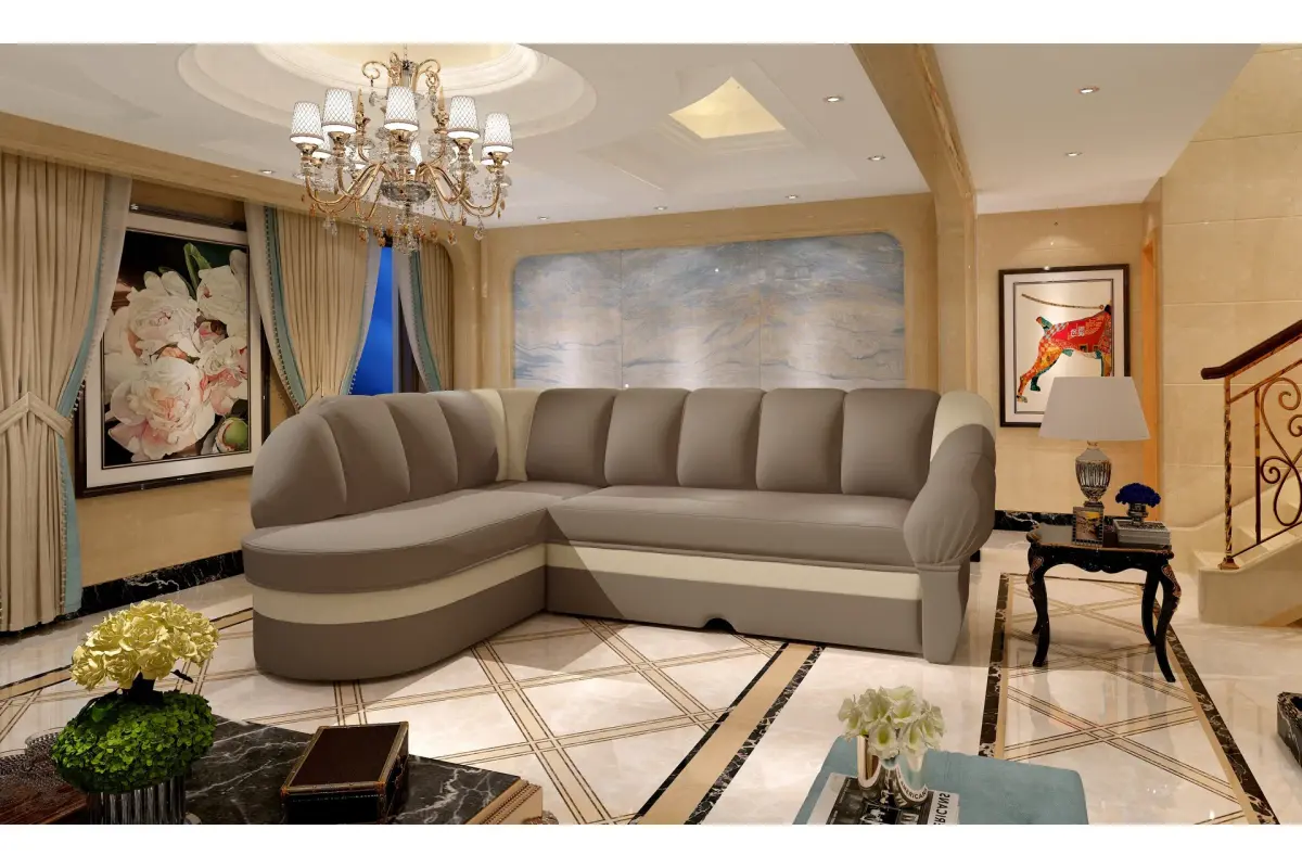 Hung Sovesofa med Divan