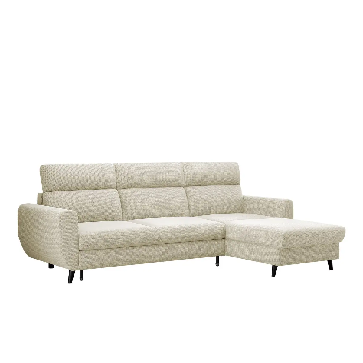Vylon 3-seters sovesofa med divan