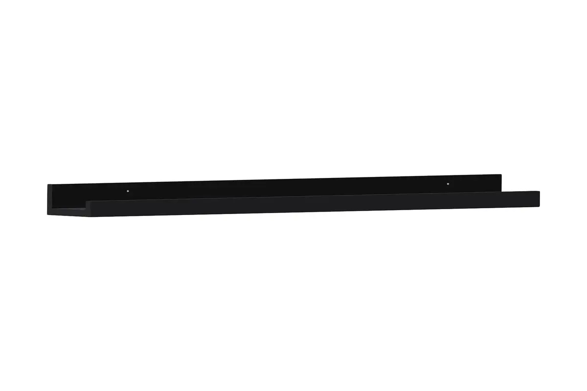 Black Shelf Bildehylle MDF 90 cm