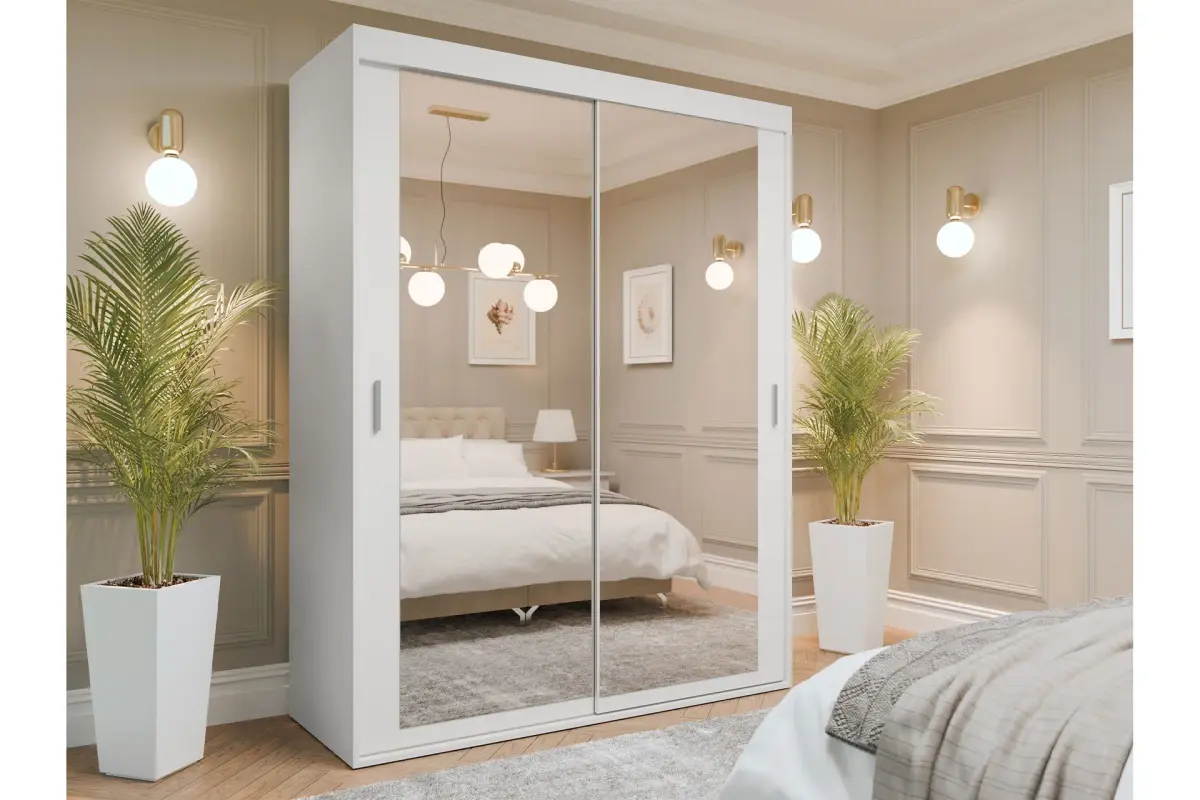 Duetter Garderobe Med Speil 160x205 cm