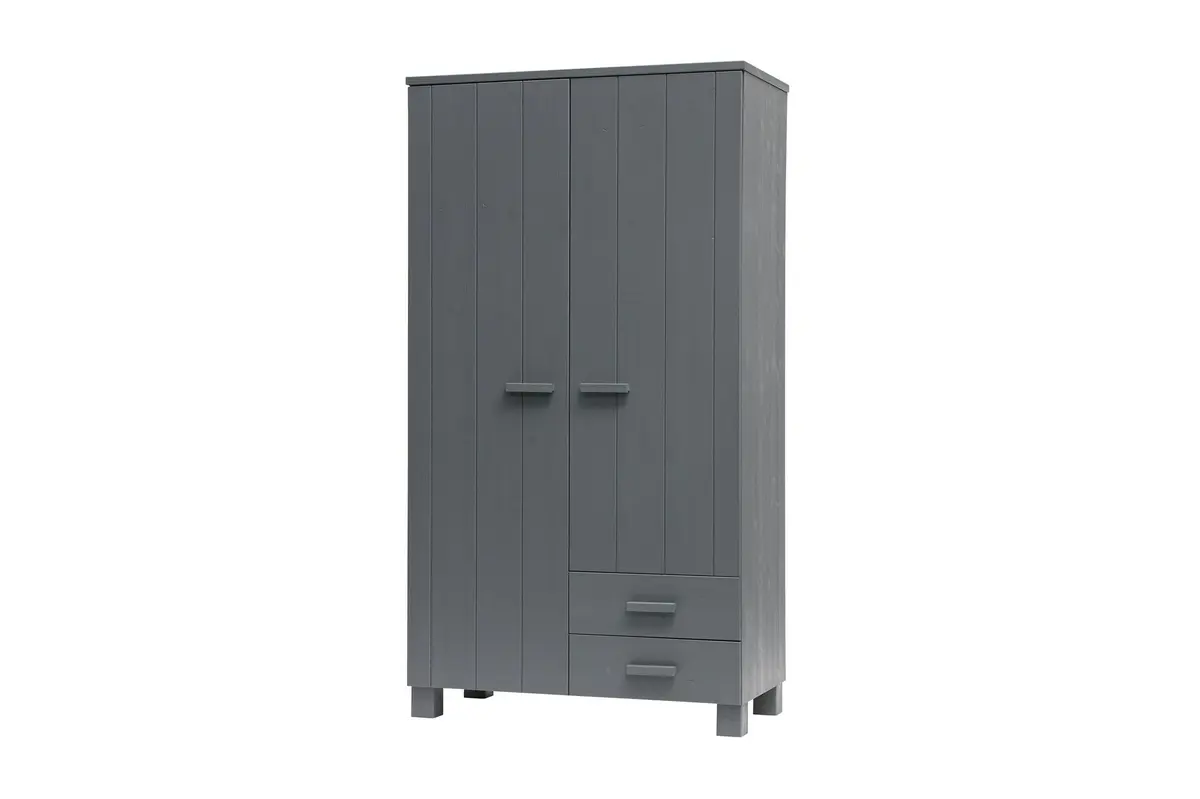 Tenney Garderobe med 2 Skuffer 111 cm
