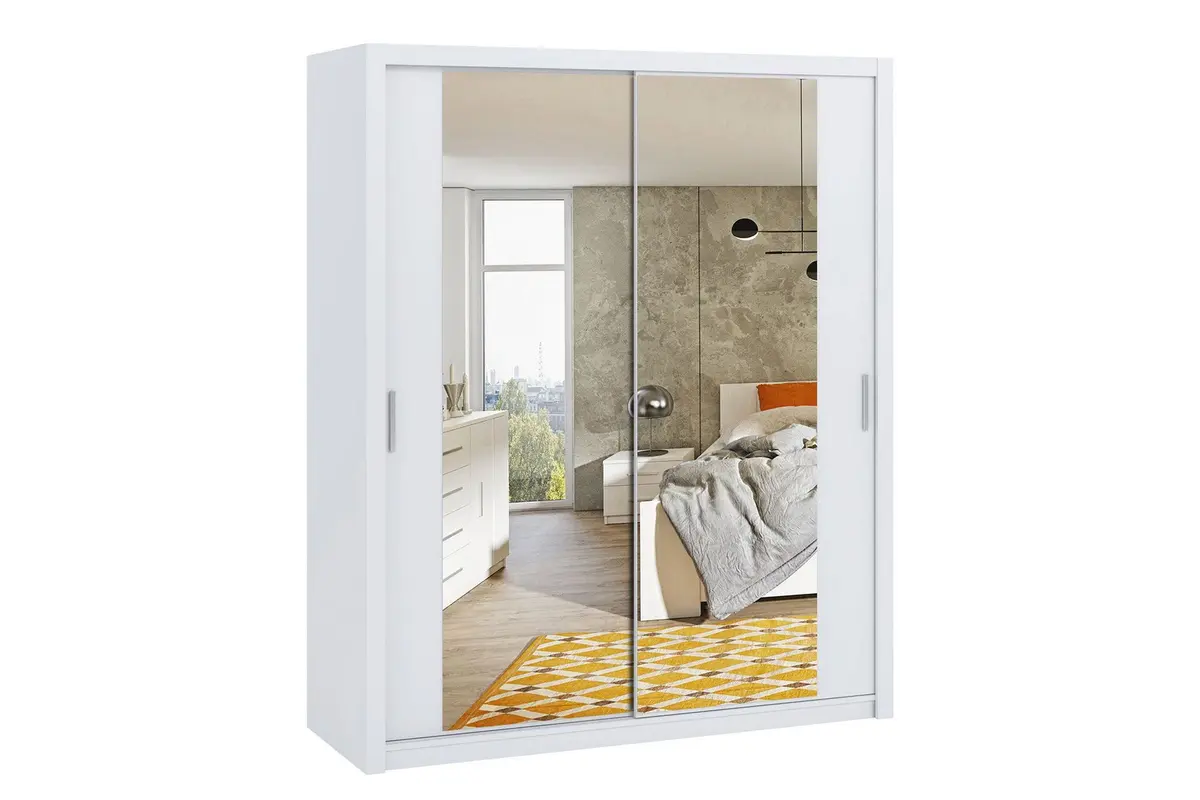 Julissa Garderobe 180 cm med Speil