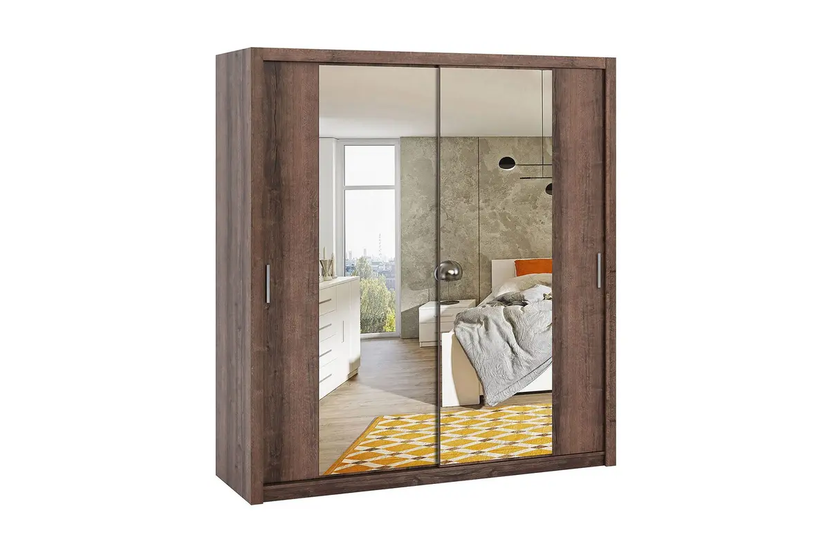 Julissa Garderobe 200 cm med Speil