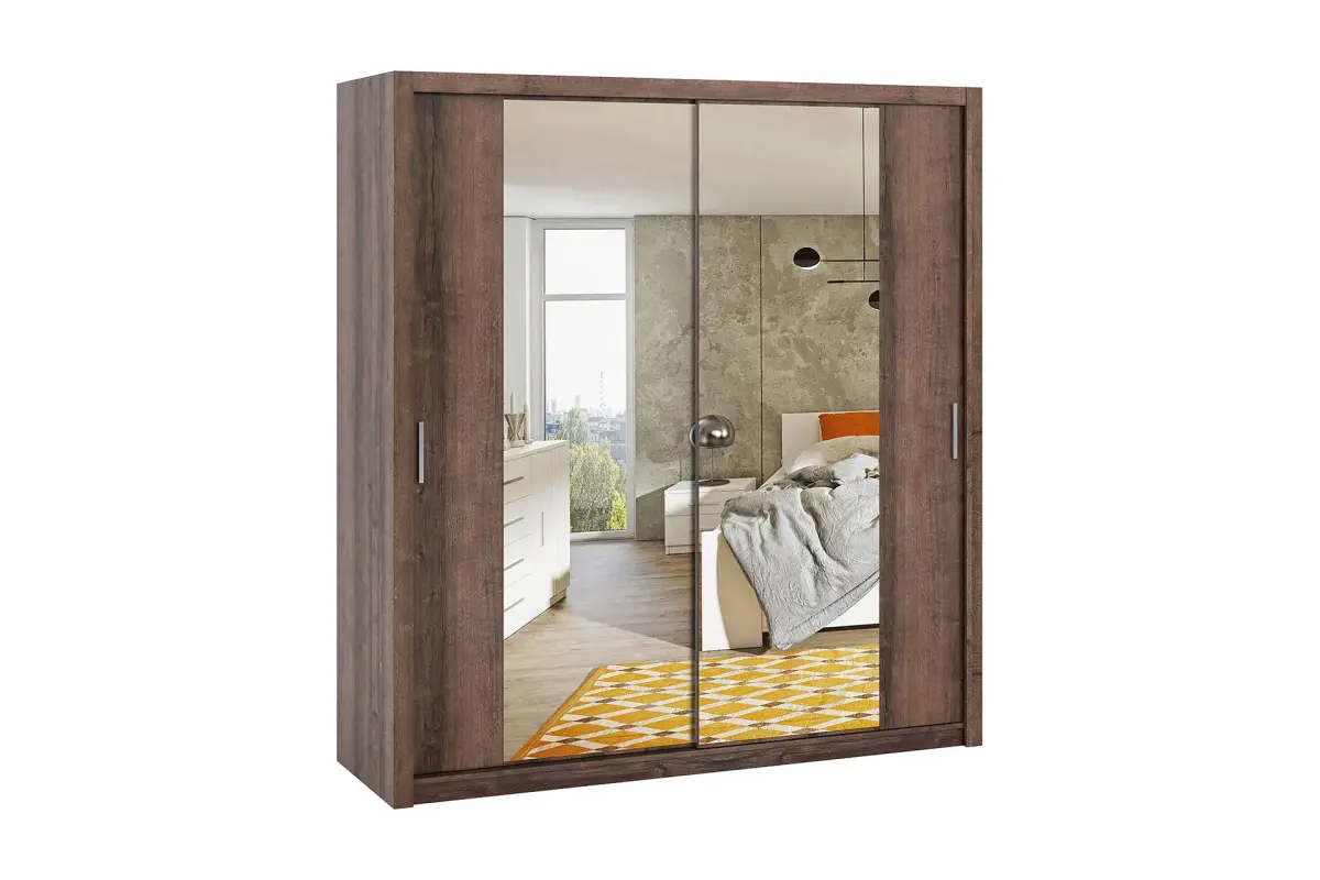 Julissa Garderobe 220 cm med Speil