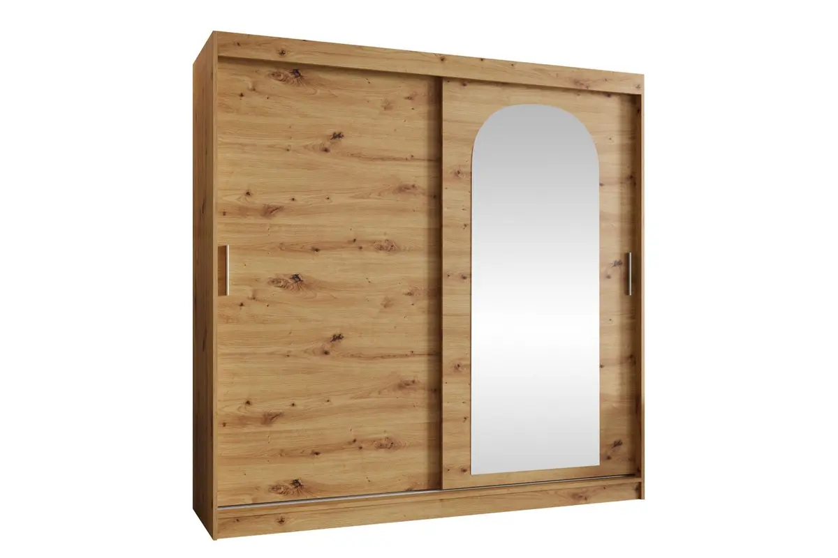 Tallmo Garderobe Med Speil 200x200 cm