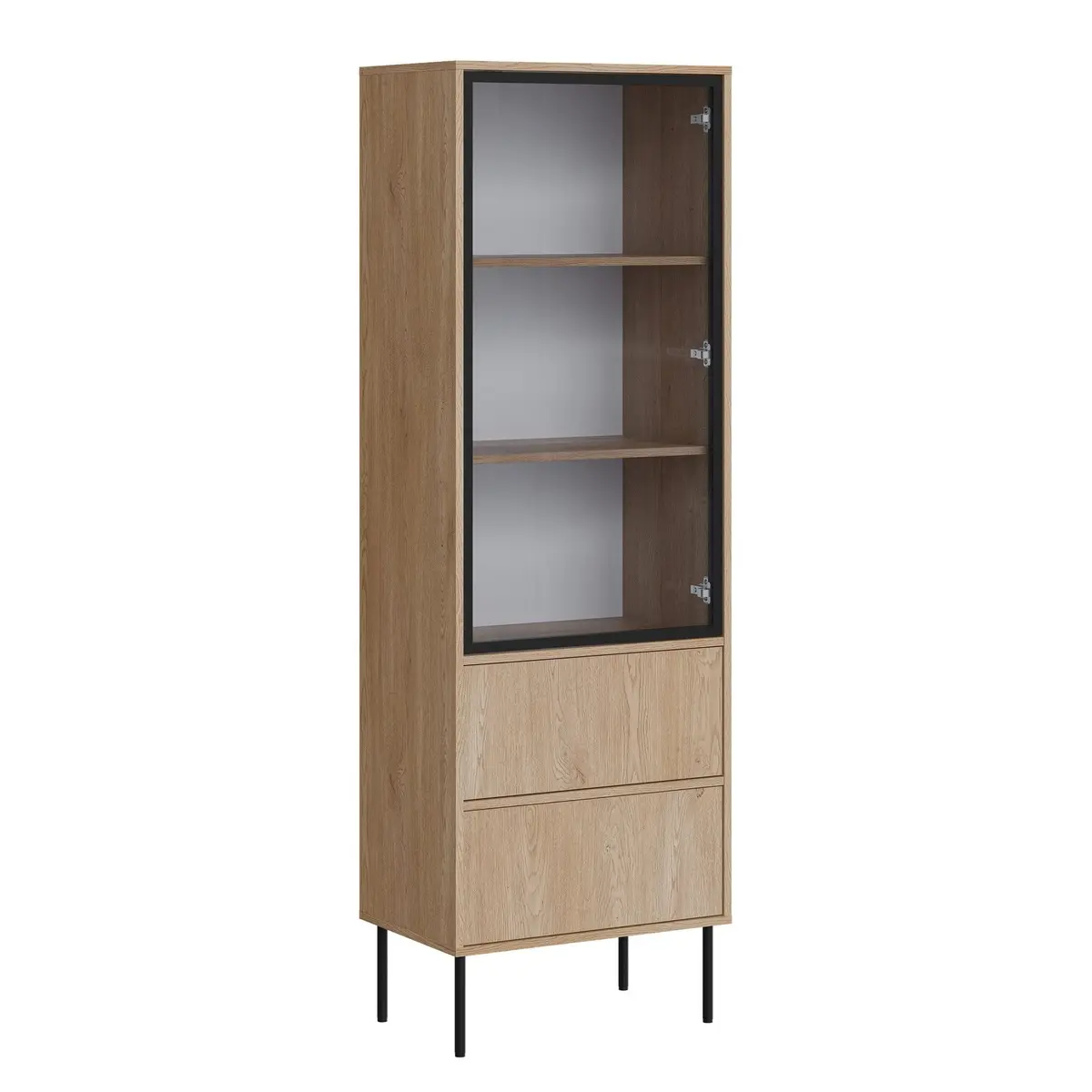 Claven Vitrineskap 60x185 cm