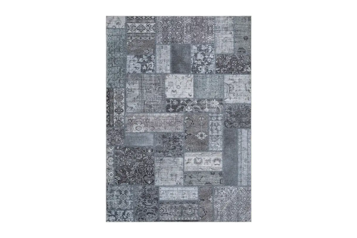 Patchwork Wiltonteppe 240x330 cm Rektangulær