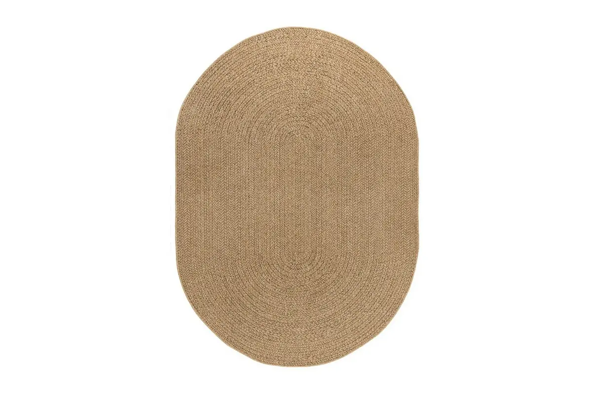 Wiltonteppe Natural Frame Oval 200x290 cm