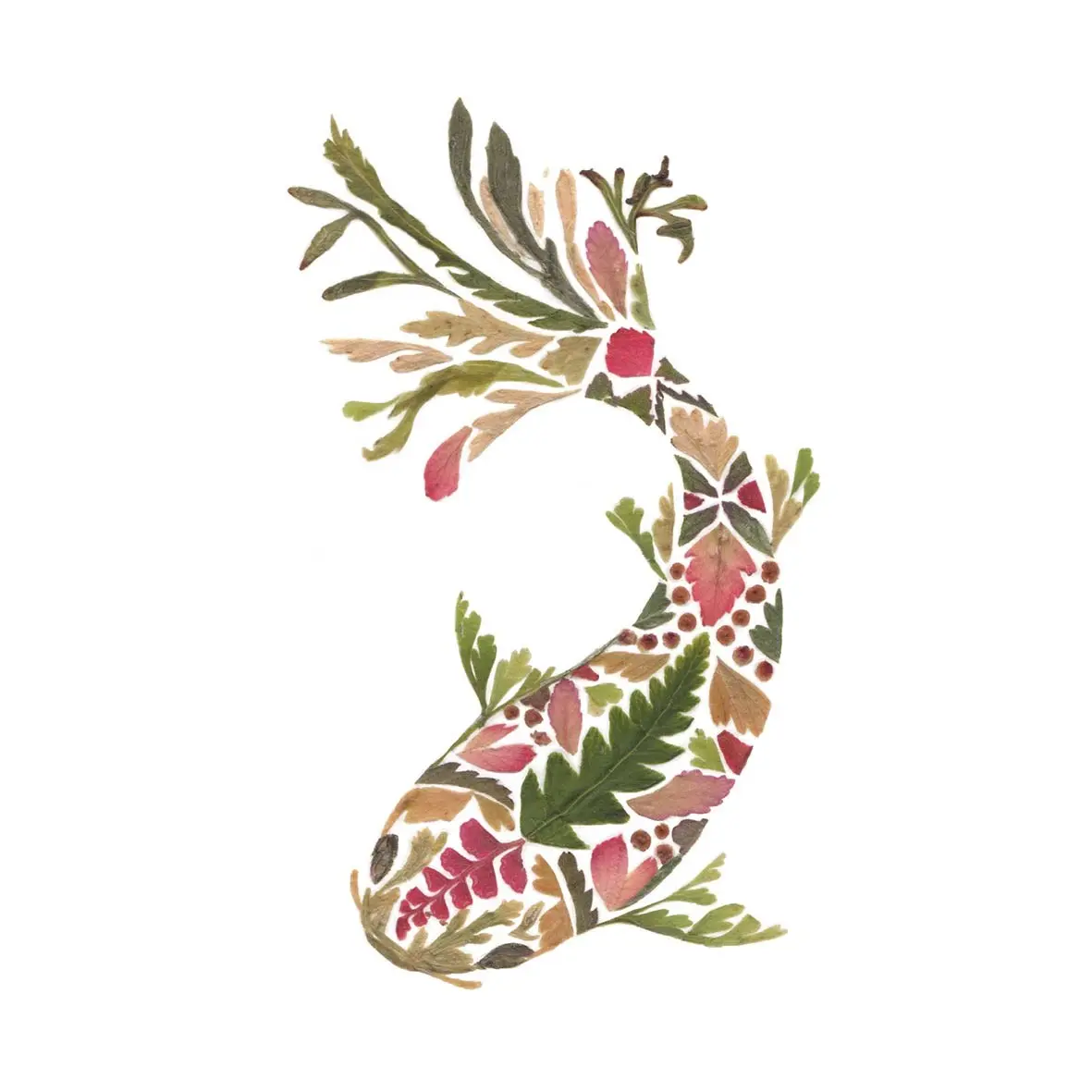 Middagsservietter Sommer Green Koi fra PPD