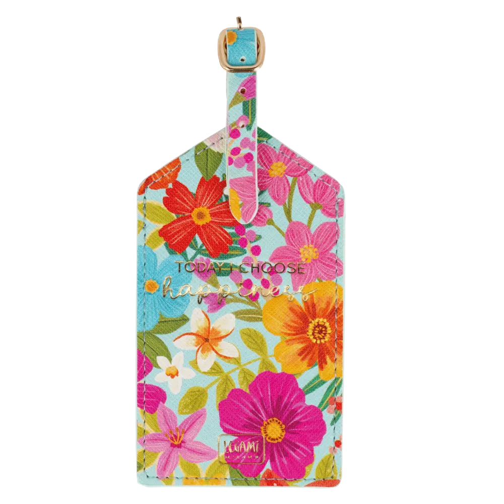 Legami Bagasjemerke Flower Today I Choose Happiness